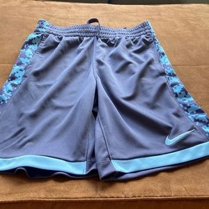 Boys shorts, barely worn, gray and blue. With two side pockets.